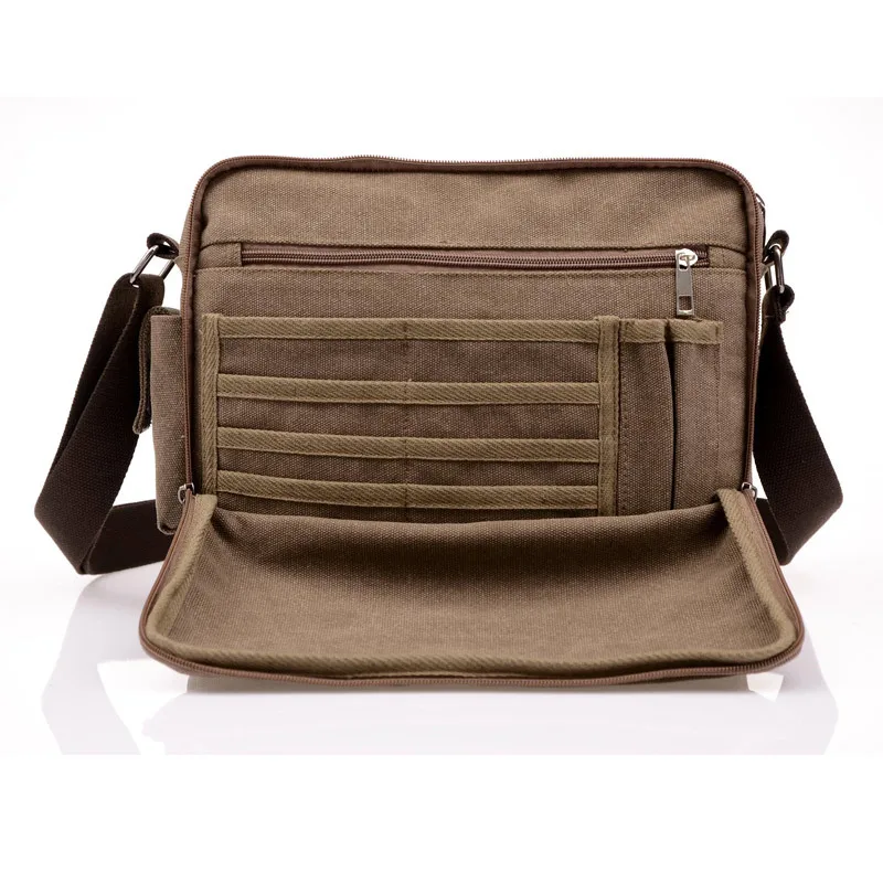 Hot High Quality Multifunction Men Canvas Bag Casual Travel Bolsa High Quality Multifunction Men Canvas Bag Casual Travel Bolsa Masculina S Crossbody Messenger Bags In From Luggage On