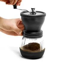 Ручная Быстрая Мини Съемная портативная моющаяся тонкая Экономия пространства Регулируемая крупнота домашняя простая в эксплуатации дорожная кофемолка