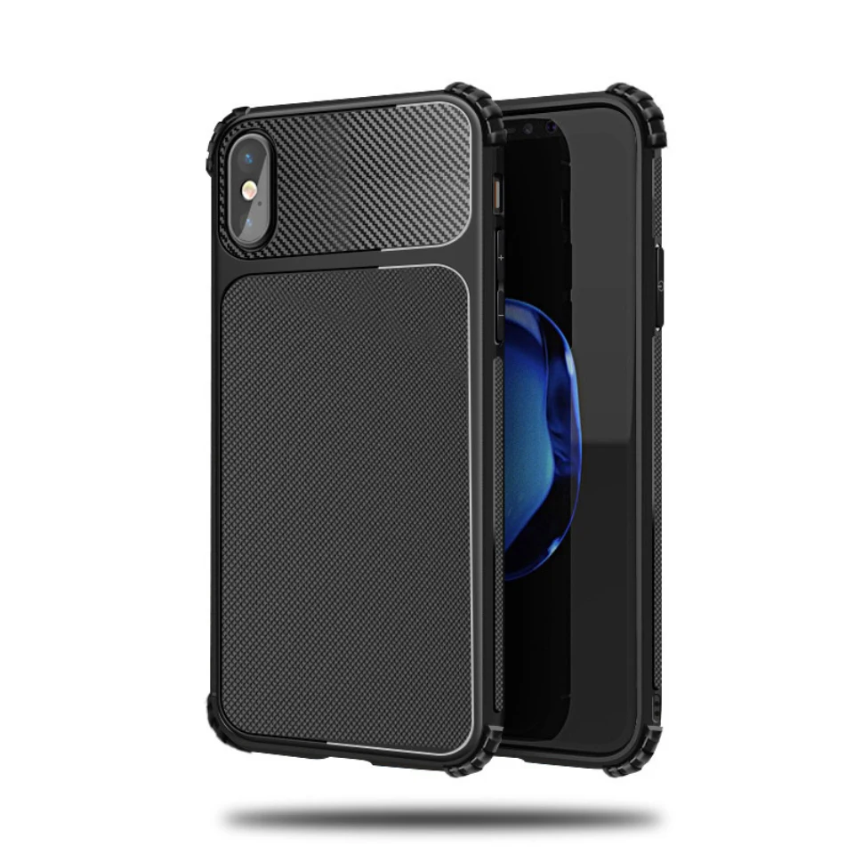 

Ultra Thin TPU Silicone Case for iphone X XR XS 5S SE 5 6 6S 7 8 Plus Rubber Carbon Fiber Covers for iphone XS MAX 7 Cases Capa