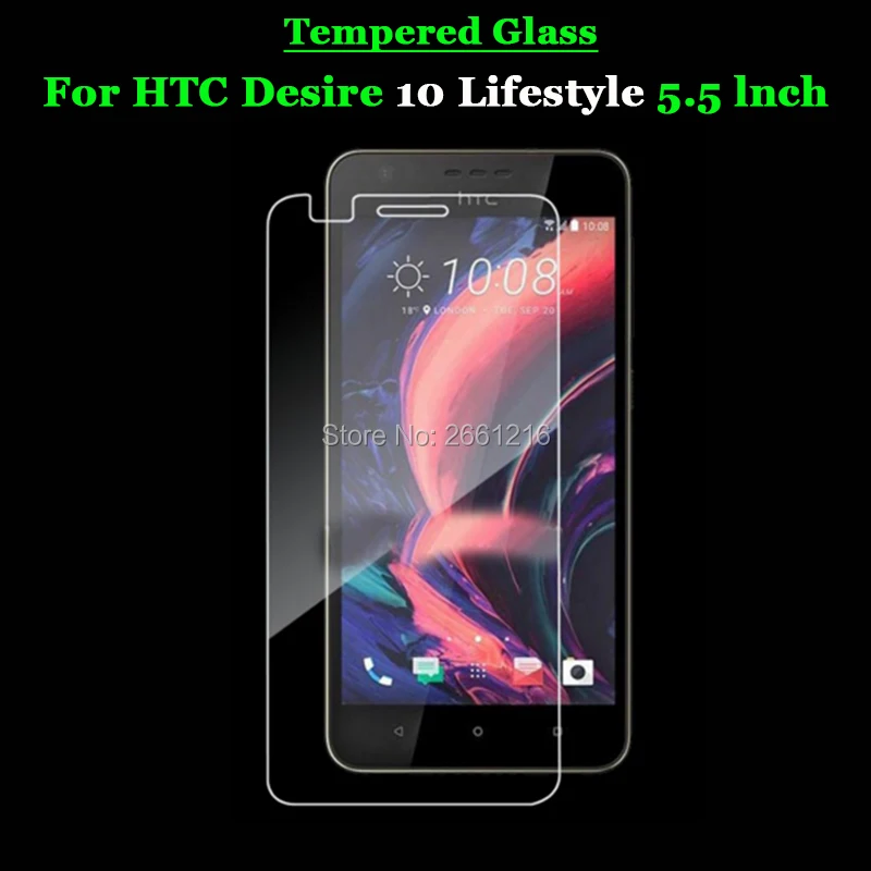 For HTC Desire 10 Lifestyle Tempered Glass 9H 2.5D Premium Screen Protector Film For HTC Desire 10 Lifestyle 5.5 For HTC Desire 10 Lifestyle Tempered Glass 9H 2.5D Premium Screen Protector Film For HTC Desire 10 Lifestyle 5.5