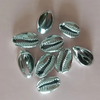 

50pcs Natural Shell Beads for DIY Pendant Necklace 16-20mm Gold Shell Conch Beads SeaShells Boho Beach Jewelry Making