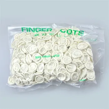 

Tattoo Accessories 500g/Bag Latex Rubber Finger Cap Cots Fingercots Protector Powder Medium Hair Extension Antistatic Gloves