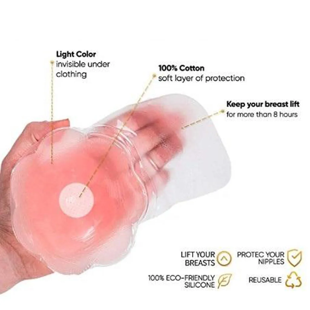 Женский невидимый бюстгальтер-невидимка, силиконовый невидимый для сосков, наклейка на соски, купальник, наклейка на грудь