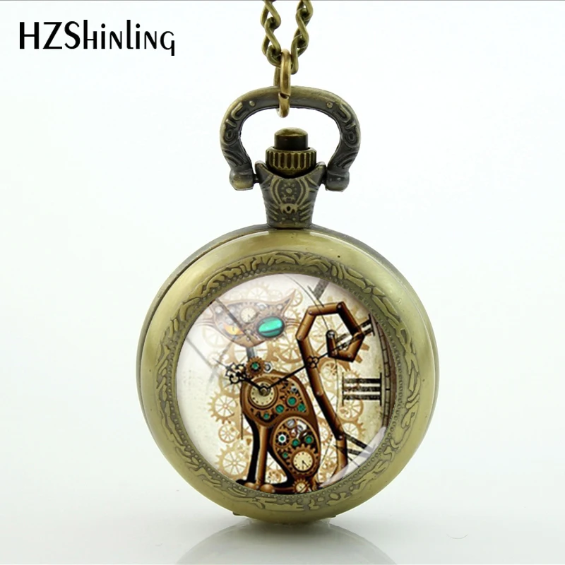 font b Steampunk b font Pocket font b Watch b font Necklace font b Steampunk