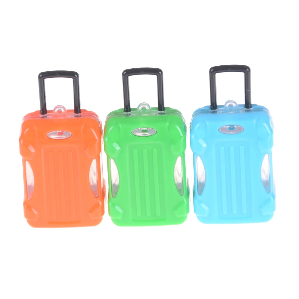 Buy Plastic Rolling Suitcase Luggage Box For Barbie