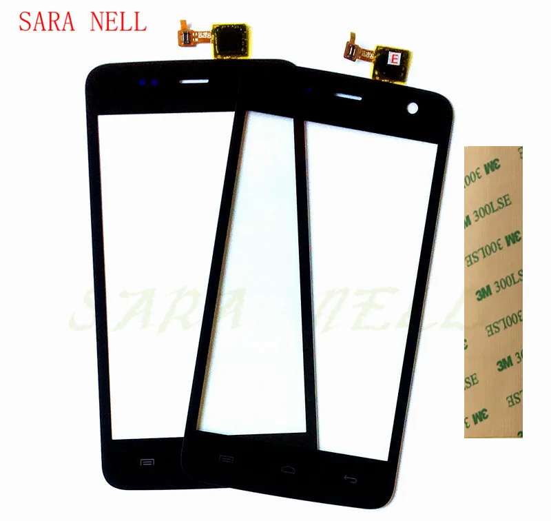 

SARA NELL Phone Touch Screen For Explay Vega Digitizer Touch Panel Glass Lens Sensor Replacement Parts Free Tape