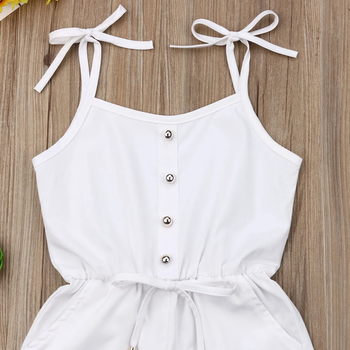 Emmababy Summer Newborn Baby Girl Clothes Solid Color Sleeveless Ruffle Strap Romper Jumpsuit One-Piece Outfit Sunsuit Clothes Emmababy Summer Newborn Baby Girl Clothes Solid Color Sleeveless Ruffle Strap Romper Jumpsuit One-Piece Outfit Sunsuit Clothes