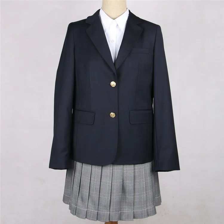 Японская школьная форма s пальто женский студенческий костюм куртка весна осень новый британский кампус школьная форма Куртка Блейзер Jk