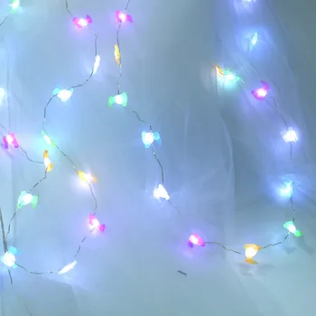 

2020 New Arrivals Easter Decorations Lights Rabbit Bunny Festive String Lights Battery with Remote Dropshipping Best Selling
