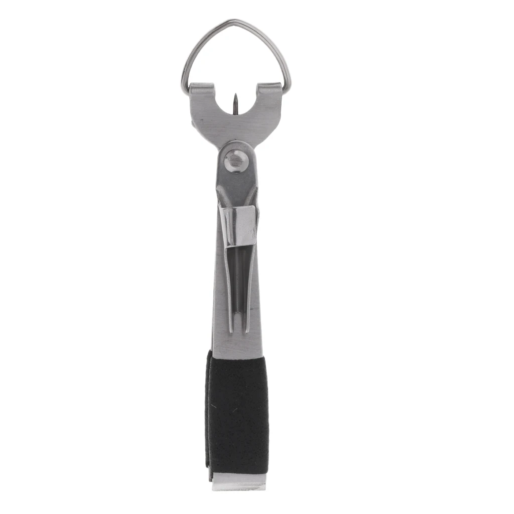 4 in 1 Fly Fishing Clipper Line Nipper Cord Cutter Knot Tyer Jig Eye Cleaner Fishing Tools Accessories