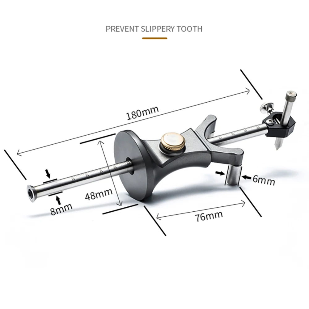 Деревообрабатывающий инструмент двойного назначения Линия рисования квадратный знак плотник прямой линии дуговой кривой параллельного колеса режущий Калибр