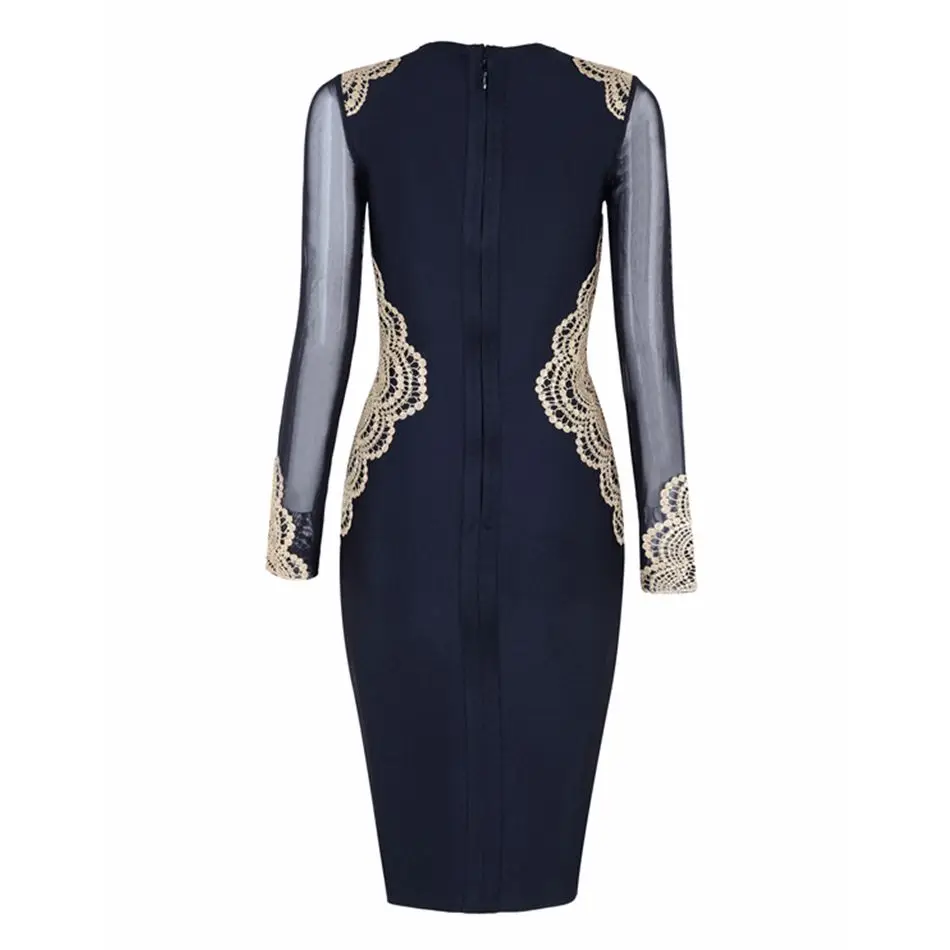 2018-seamyla-black-mesh-bandage-dress-women (4)