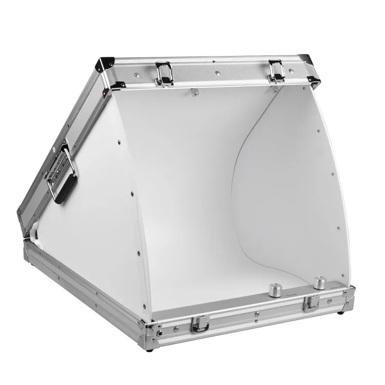  Foldable Mini Photo Studio Box Case DayLight 24WX2 LED Build-in Portable Photo Lighting Case For Ph