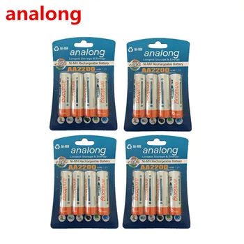 

100%original new authentic 1.2V analong AA 2200mAh Ni-MH rechargeable battery