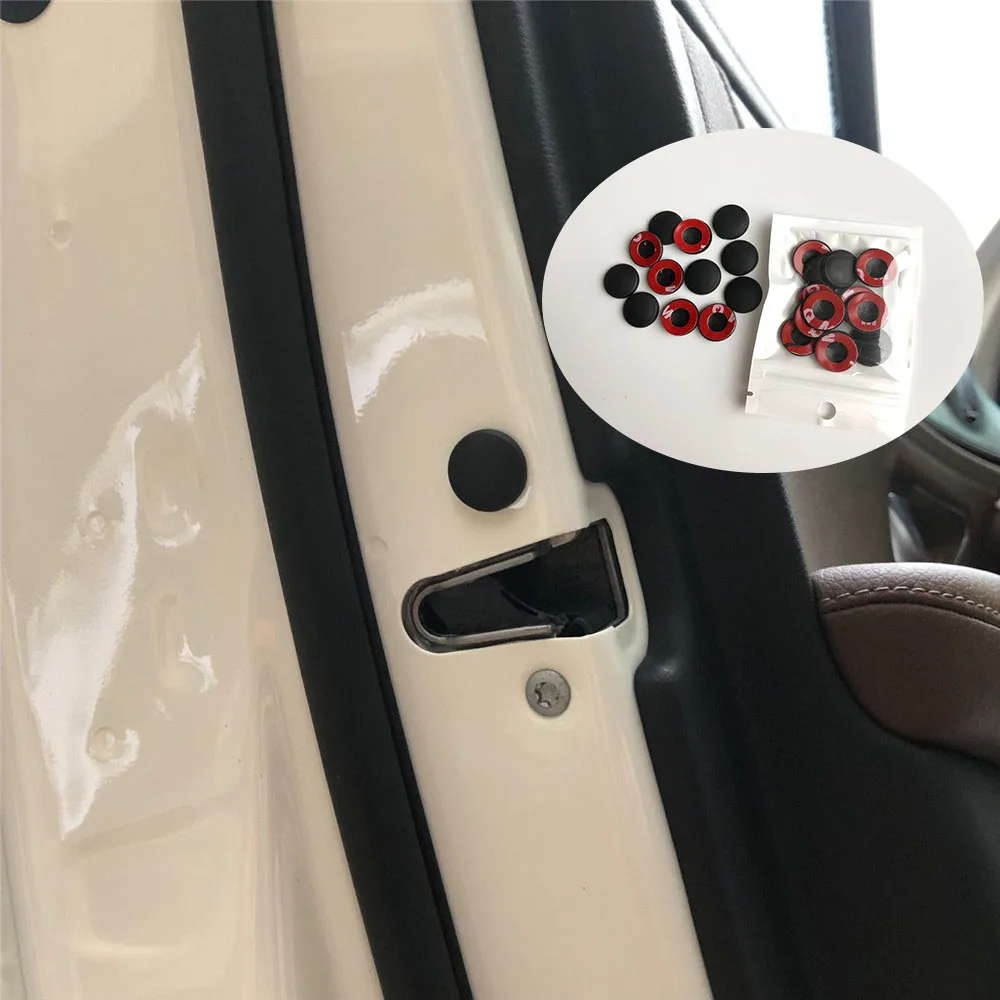 

12pcs Car Door Lock Screw Cover For Tesla Roadster Model 3 Model S Model X