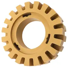 4 дюйма/100 мм Полировочная колесная наклейка для удаления резиновых ластиков колеса для наклеек в полоску виниловые графические инструменты для полировки 1 шт