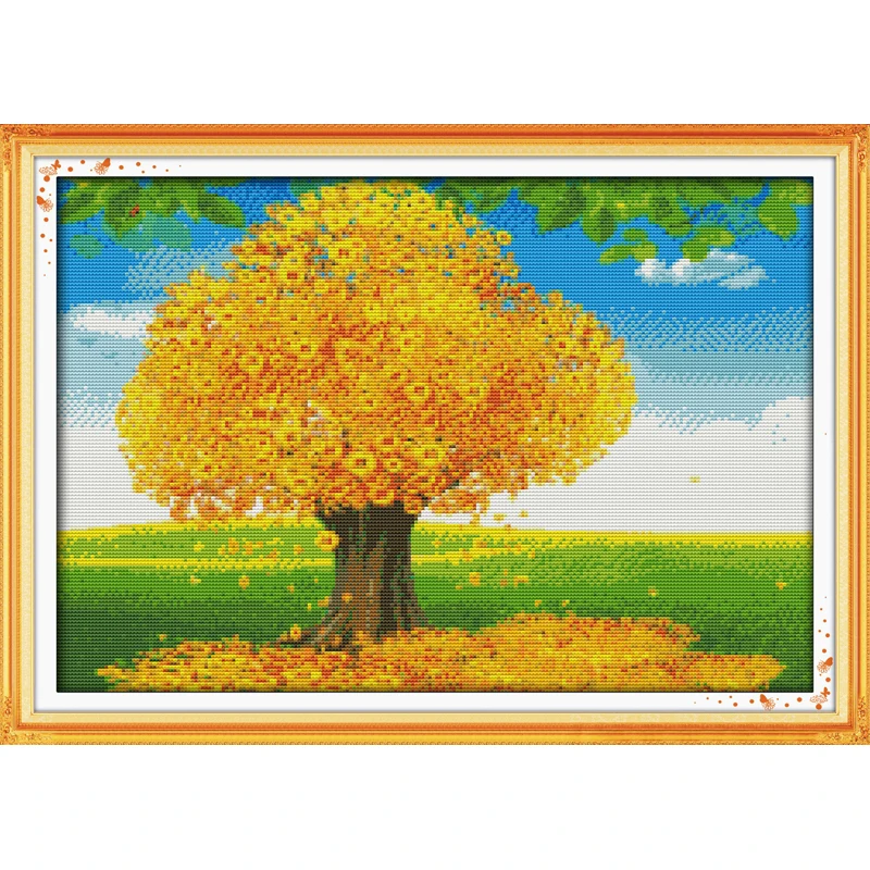 Everlasting Love Money Tree китайский набор крестиков экологичный хлопок 11 CT 14