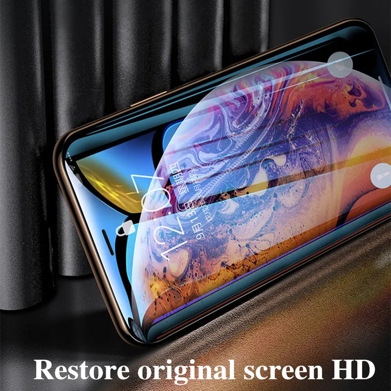 20D Volle Abdeckung Gehärtetem Glas Für iPhone 7 8 6 6 S Plus Schutz Glas Screen Protector Für X XR