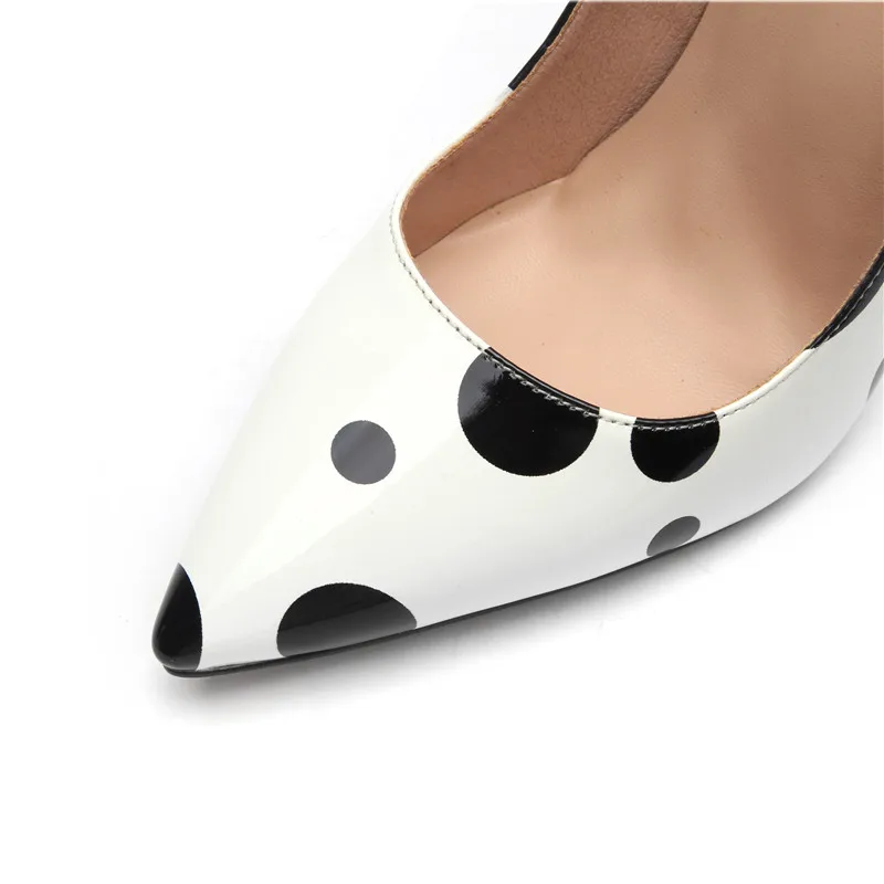 COCOAFOAL/женские туфли на высоком каблуке с граффити; туфли на шпильке размера плюс 33, 43, 44; пикантные свадебные туфли-лодочки; белые вечерние туфли на День святого Валентина