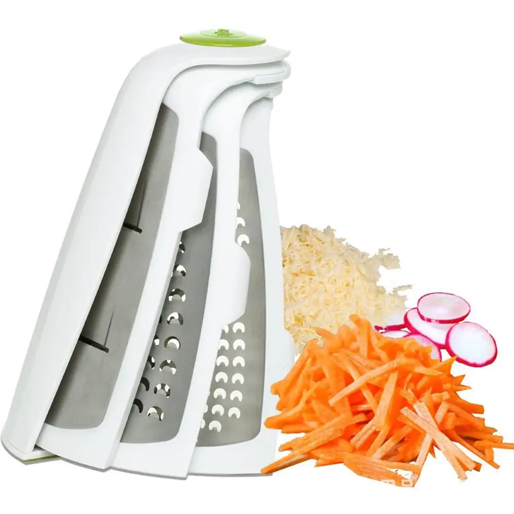 1pc Foldable Stainless Steel Kitchen Shredder Fruit Vegetable Grater