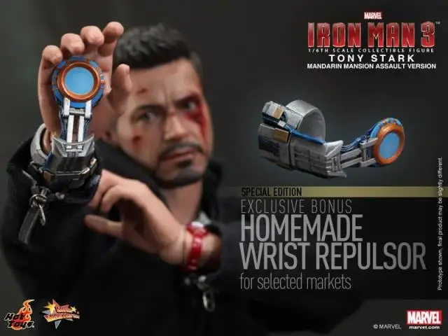 Горячие игрушки Hottoys HT MMS209 1/6 модель Железного человека Тони Старк механик Коллекционная Фигурка Спецификация новая коробка