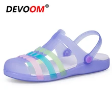 Новинка; Летние уличные пляжные спортивные сандалии; женская обувь; шлепанцы; сабо для женщин; садовая обувь; Sandalias; прозрачная обувь; Zuecos Muje; европейский размер 40