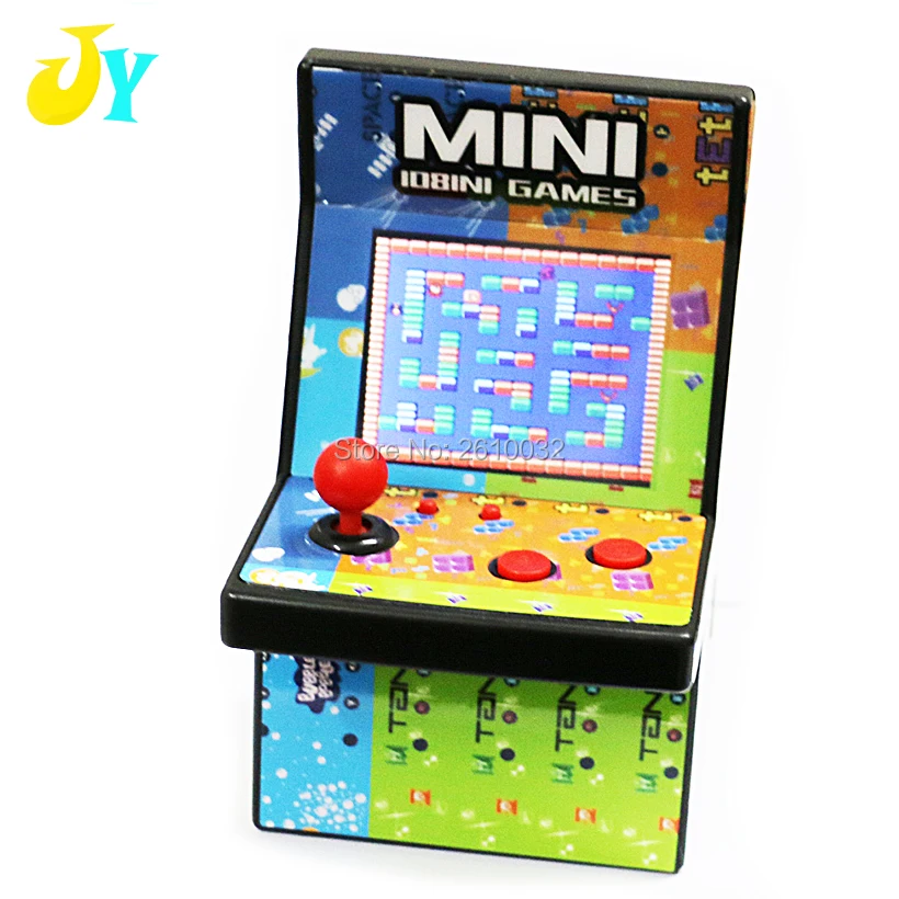 

Mini Portable Arcade Joystick Machine Classical Retro Style 108 Video Game Built-in Arcade Game Console Handheld