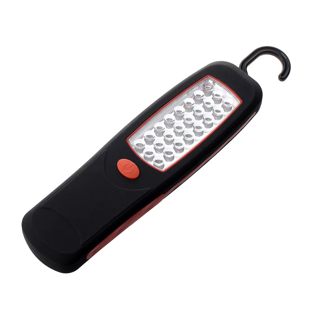 

LED Inspection Light Torch 24 LEDS Magnetic Hook Work Home Garage Car Super Bright Lamp @8 WWO66