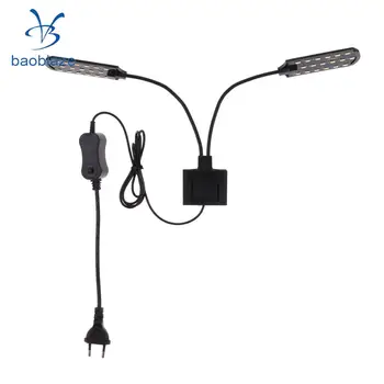 

Super Thin Fish Tank Clip Light Elegant Design Aquarium Lights X7 LED Clip Light EU plug Double Head