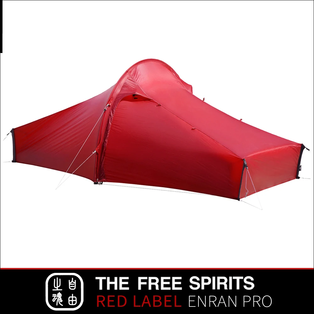 Бесплатная доставка TFS Enran Pro Tent 10D bothside silicon 2 дверное покрытие сверхлегкая