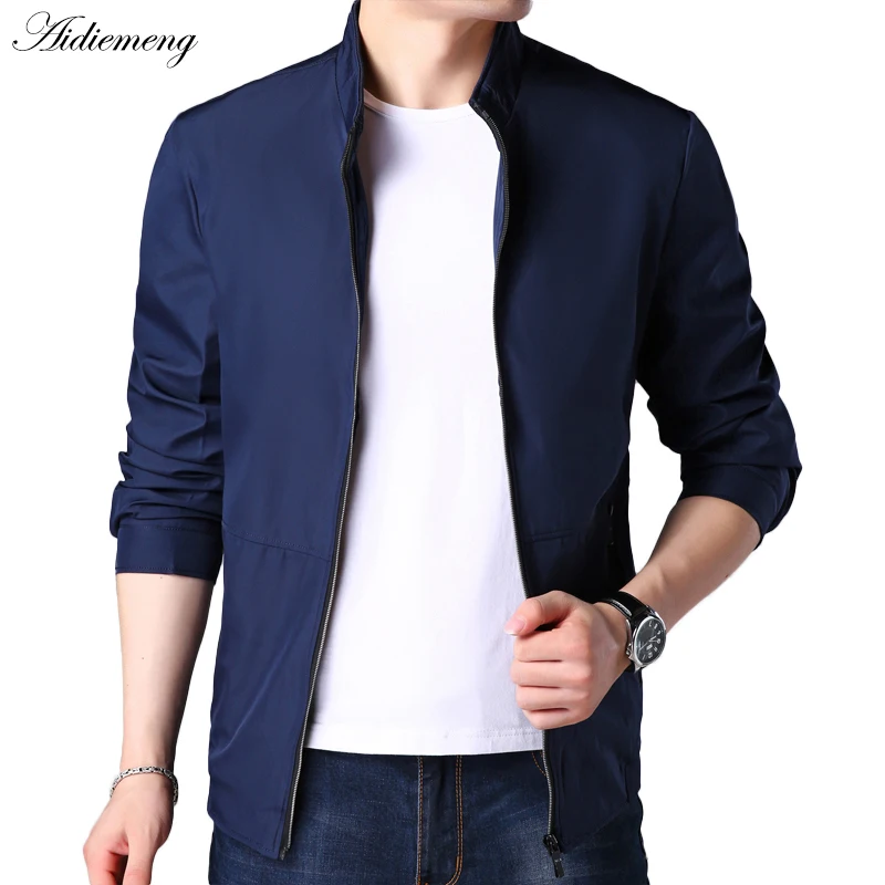 Мужская ветровка повседневная на молнии|jacket coat men|coat for mencoat men |