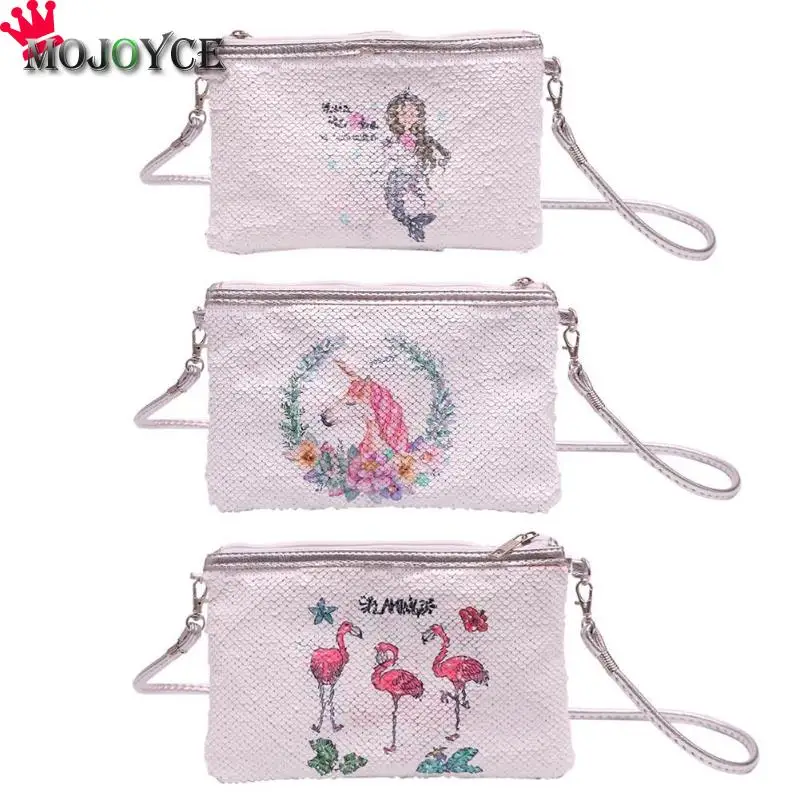 

Fashion Women Messenger Bag Sequins Middle Size Clutch Colorful Shiny Glitter Handbag Shoulder Crossbody Bag Banquet Tote
