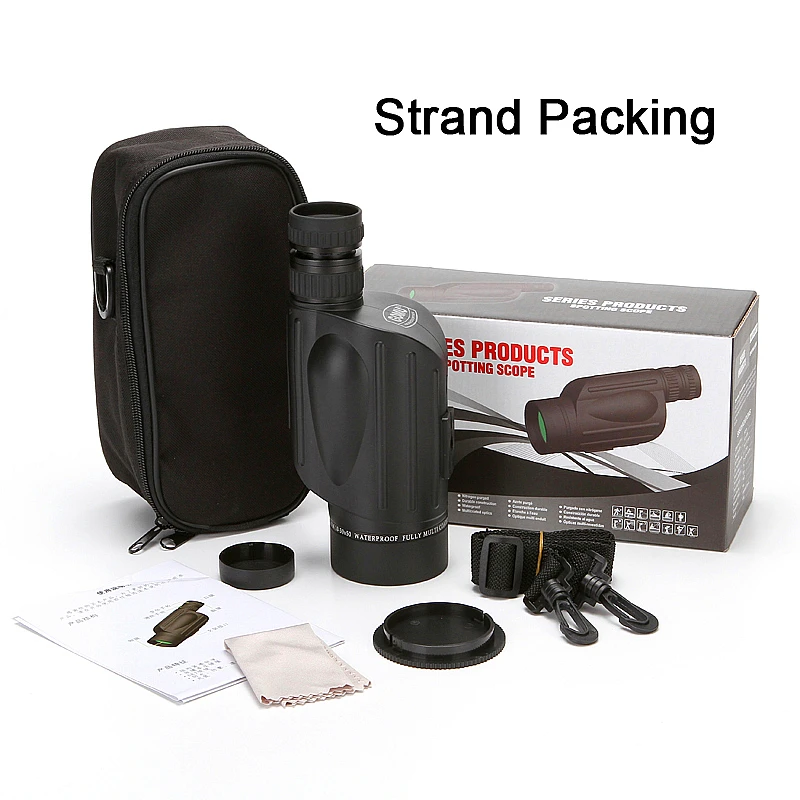 Gomu 10-30X50 HD Zoom Monocular pájaro reloj de alta calidad nitrógeno impermeable telescopio binoculares prismáticos binoculares de caza a prueba de golpes a prueba de trípode - 4