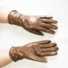 Sheepskin Gloves Women's Leather Classic Stretch Style Thin Plus Fleece Lining Autumn and Winter Ladies Outdoor Travel Driving ► Photo 3/6