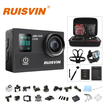

Original RUISVIN S30B Action Camera 4K WIFI Full HD 1080P 60FPS 2.0" LCD 30M Diving Go Waterproof Pro Camera Ultra HD Sports DV