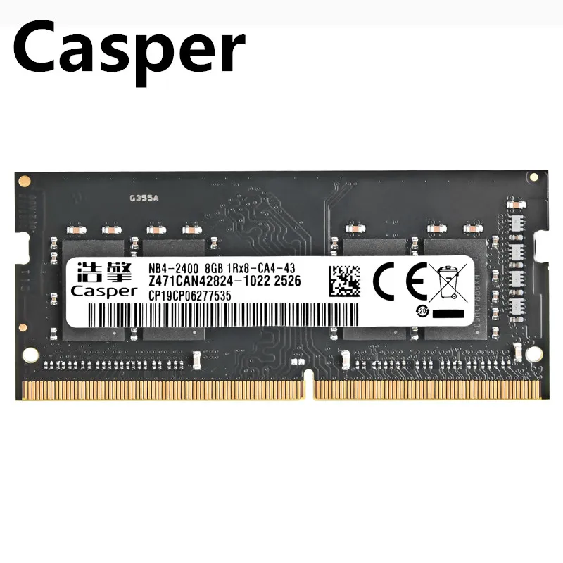 Casper DDR4 8 GB 2133 MHz 2400 sodimm ОЗУ ноутбук памяти Memoria Bar пожизненная гарантия высокая