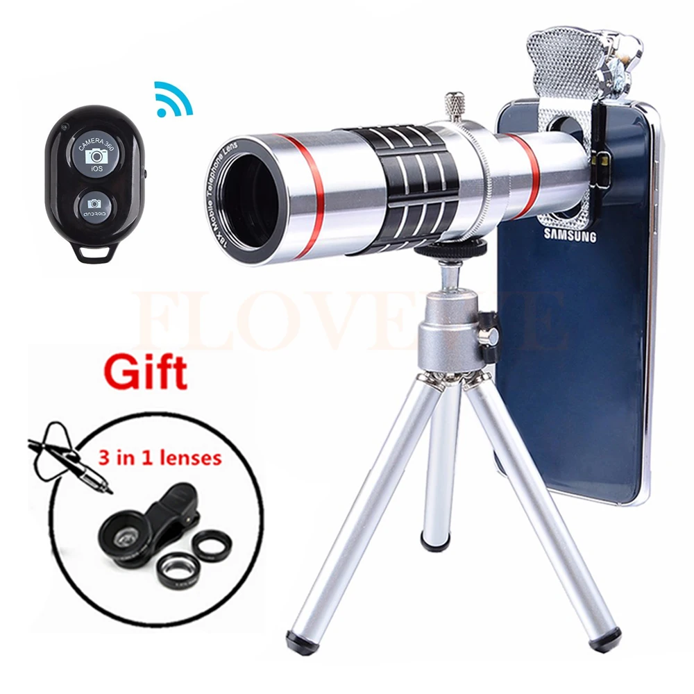 imágenes para 2017 Todo en 1 18X Teleobjetivo Zoom Lentes de ojo de Pez Gran Angular objetivos Macro Trípode Telescopio Con Clips de Móvil Para el iphone 6 6 s 7 8 imágenes para 2017 Todo en 1 18X Teleobjetivo Zoom Lentes de ojo de Pez Gran Angular objetivos Macro Trípode Telescopio Con Clips de Móvil Para el iphone 6 6 s 7 8
