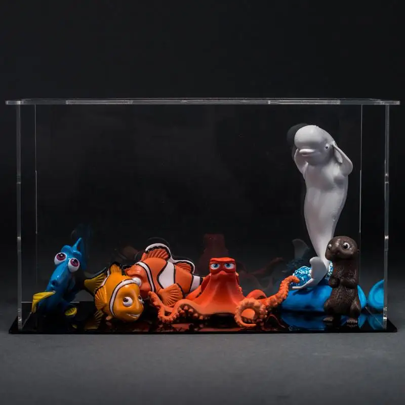 

PVC Finding Nemo/Dory Cartoon Fish Aquarium Ornament Fish Tank Mini Clownfish Decoration Figures For Home Decor 6pcs/set