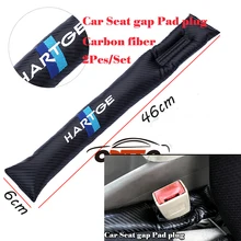 Выхлопной трубы из углеродного волокна для Hartge Логотип уплотнитель для сидения Plug щелевая подставки Защитная подкладка для bmw E60 E90 F10 F30 серии авто аксессуары