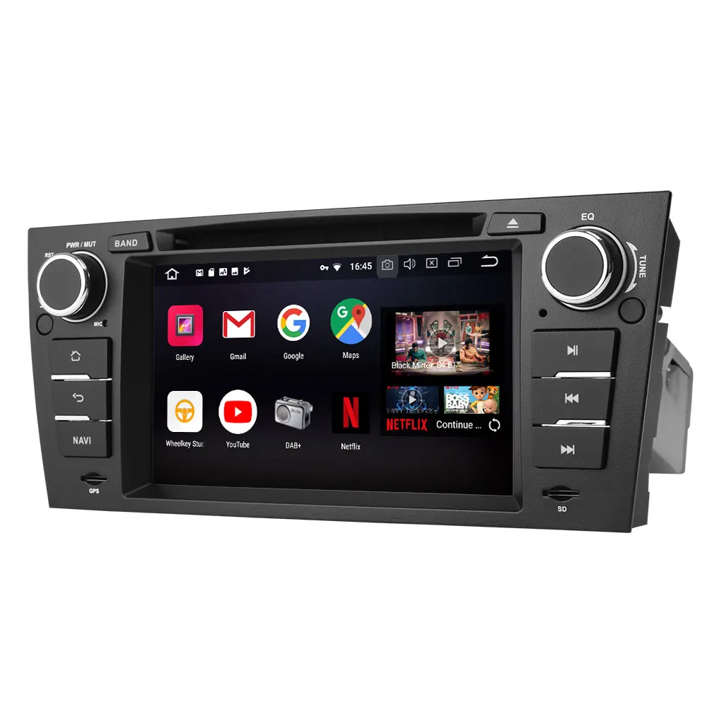Excellent 7" Android 8.0 Oreo OS Car DVD Multimedia GPS Radio for BMW 3 Series E90/E91/E92/E93 2005-2012 with One Key Screen Off Support 5