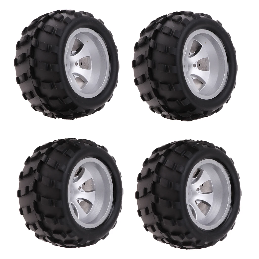 4pc/set RC Car Spare Parts Right Tire Tyres for 1/18 Wltoys A979 A979-B A979-A RC Car Parts