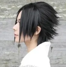 New arrival NARUTO hair accessories 160g 30cm synthetic hair jewelry for Uchiha Sasuke cosplay wigs