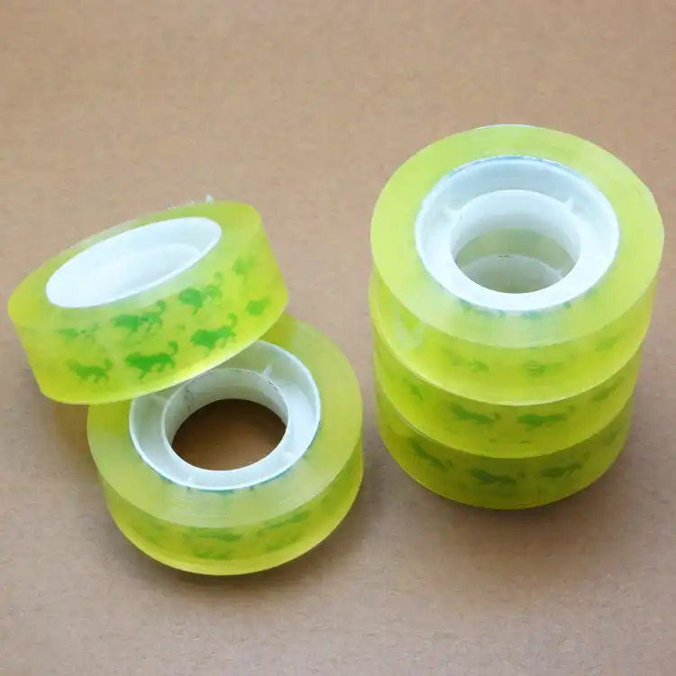 8 Rolls Sellotape Clear Sticky Tape Transparent Sealing Packaging Tape