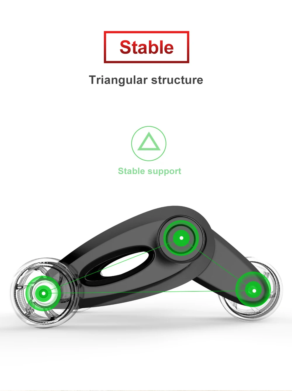 Procircle 2 шт Ab четырехколесный ролик для тренировки брюшного пресса колесо для основной силы домашний тренажерный зал фитнес оборудование включает наколенник