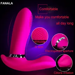 FANALA анальный вибратор секс-игрушки для женщин стимулятор клитора вибраторы для женщин вагинальные шарики волшебная палочка анальная