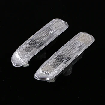 

Pair Clear Side Marker Repeater Lights Turn Indicator Signal Light for BMW E46 325i 330i