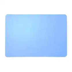 Прямоугольный Небесно-Голубой силиконовый нескользящий коврик для мыши Коврик для компьютера