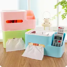 Многофункциональная коробка для салфеток, регулируемый пластиковый держатель для бумажных салфеток, настольная бумага для органайзера, коробка для хранения полотенец