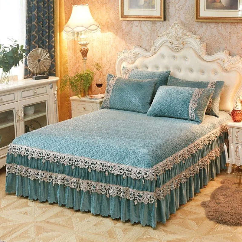 200x20 0 см/220x20 см/x см стеганая хлопковая кружевная кровати покрывало для набор