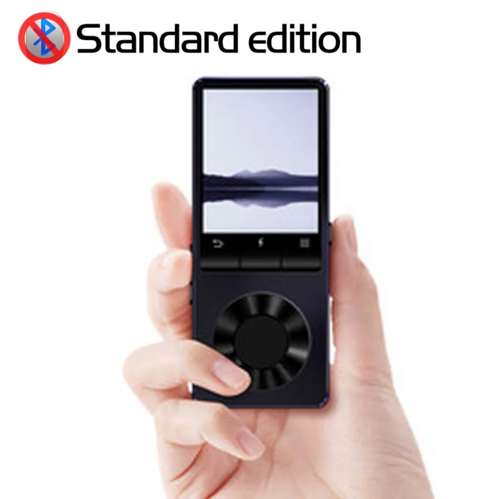 Black NO Bluetooth BENJIE X3 S8 металлический Bluetooth MP3-плеер портативный аудио 4 ГБ 8 ГБ музыкальный плеер со встроенным динамиком fm-радио, рекордер, электронная книга, часы - Цвет: Black NO Bluetooth